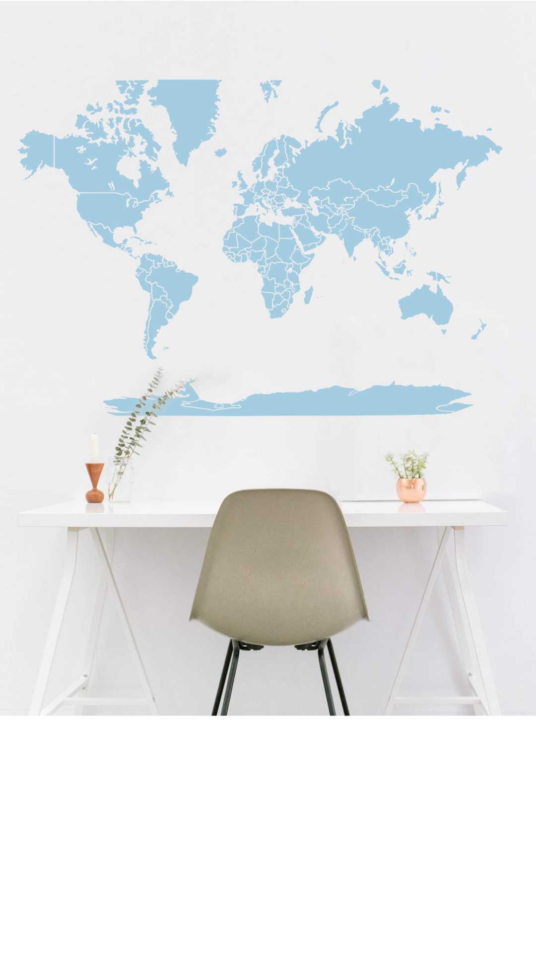 world map wallpaper