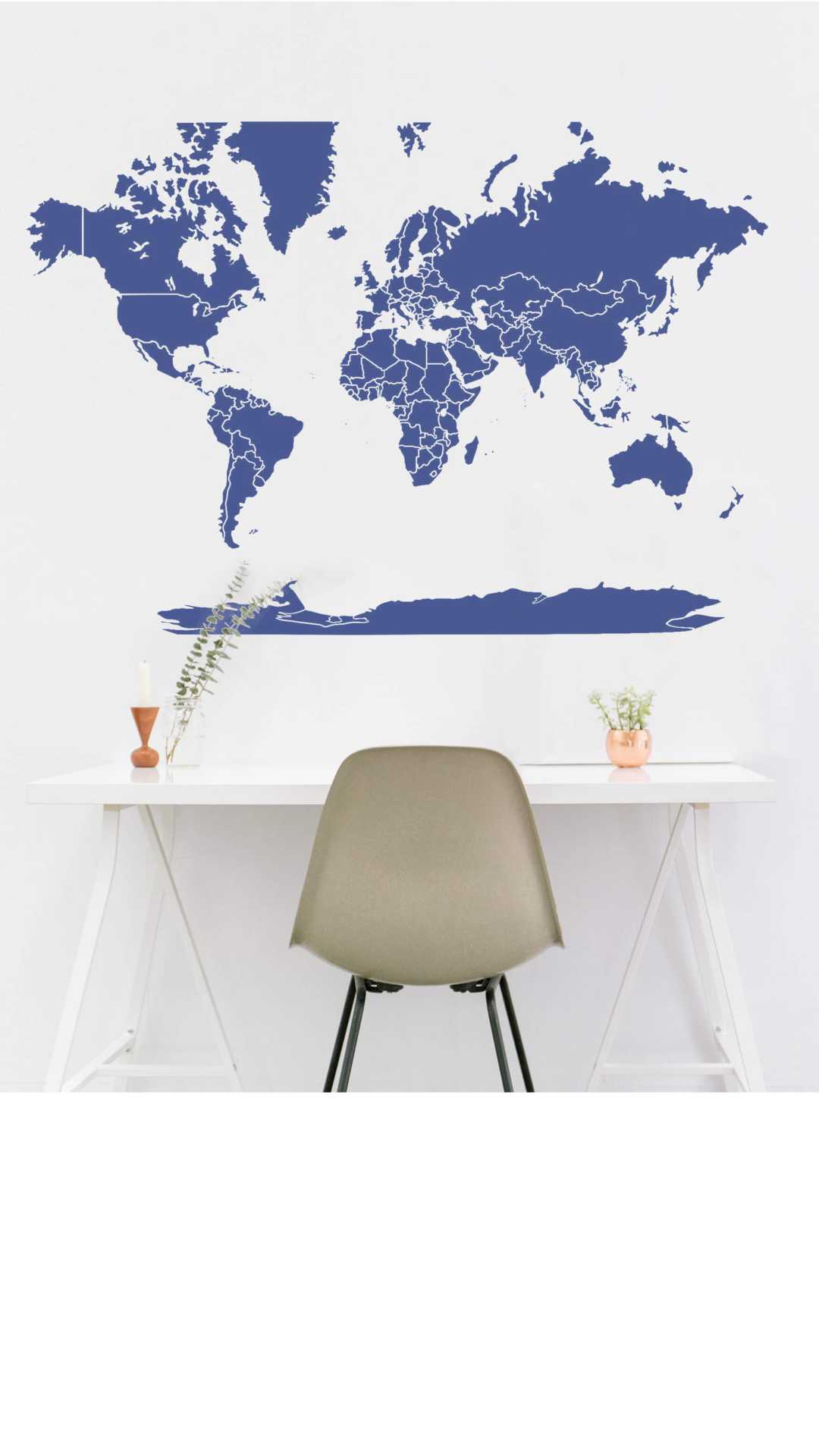 world map wallpaper