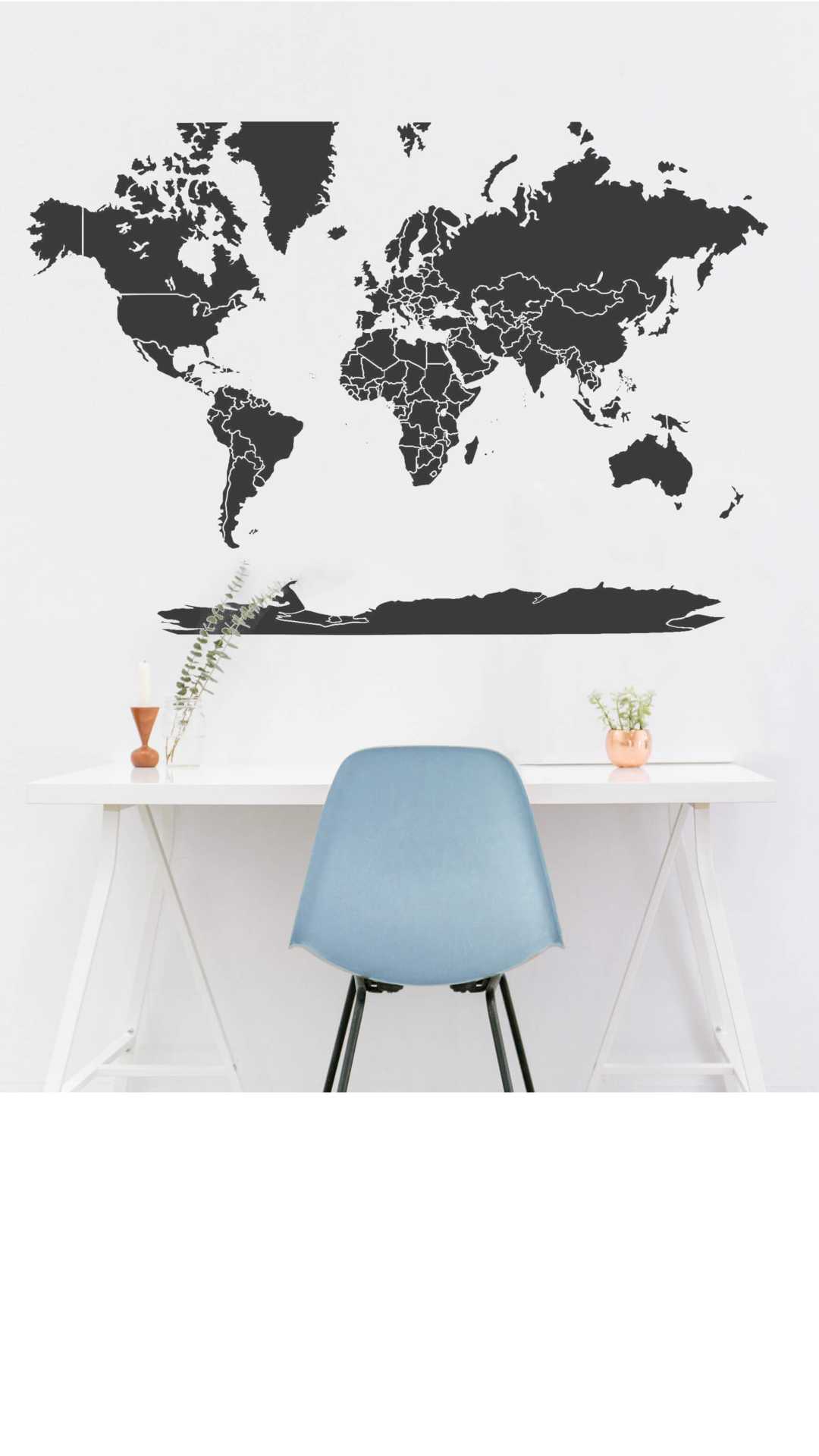 world map wallpaper