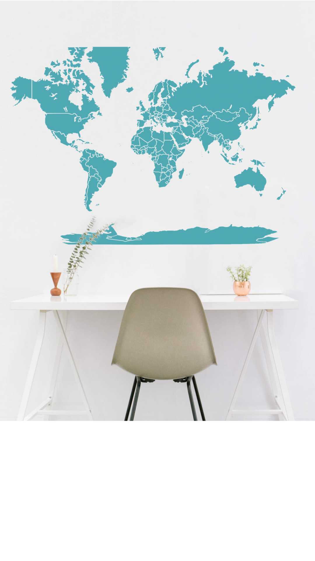 world map wallpaper