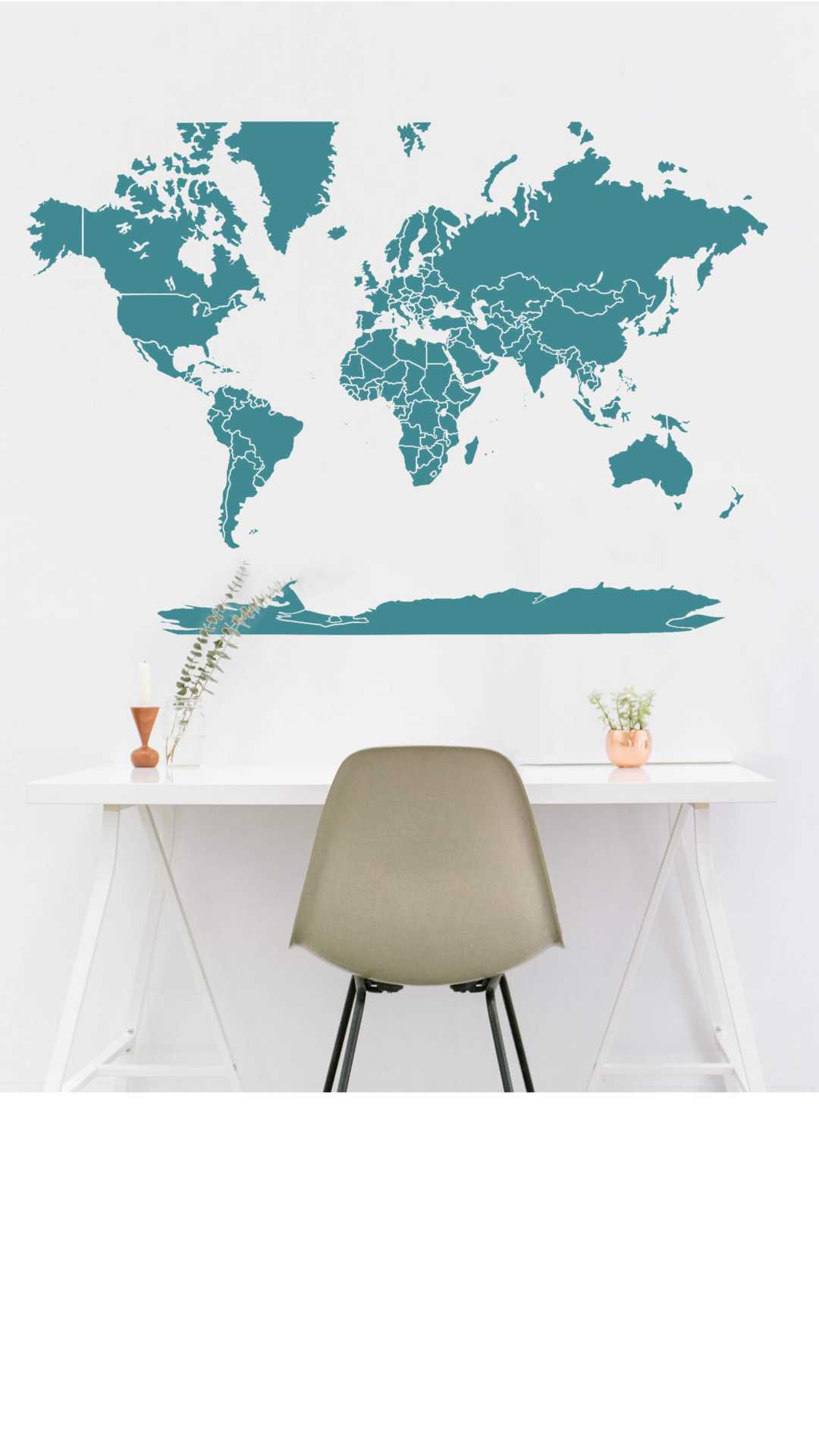 world map wallpaper