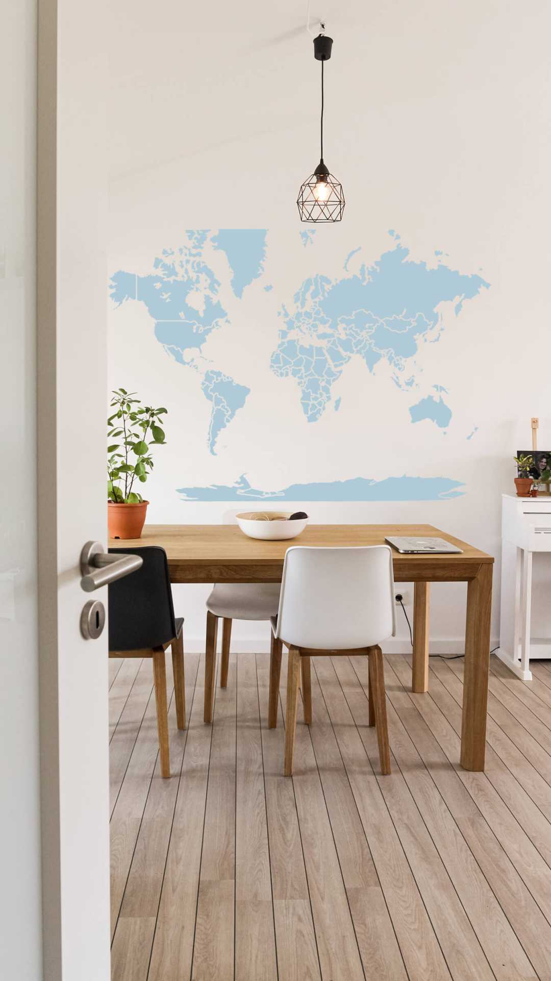 world map wallpaper