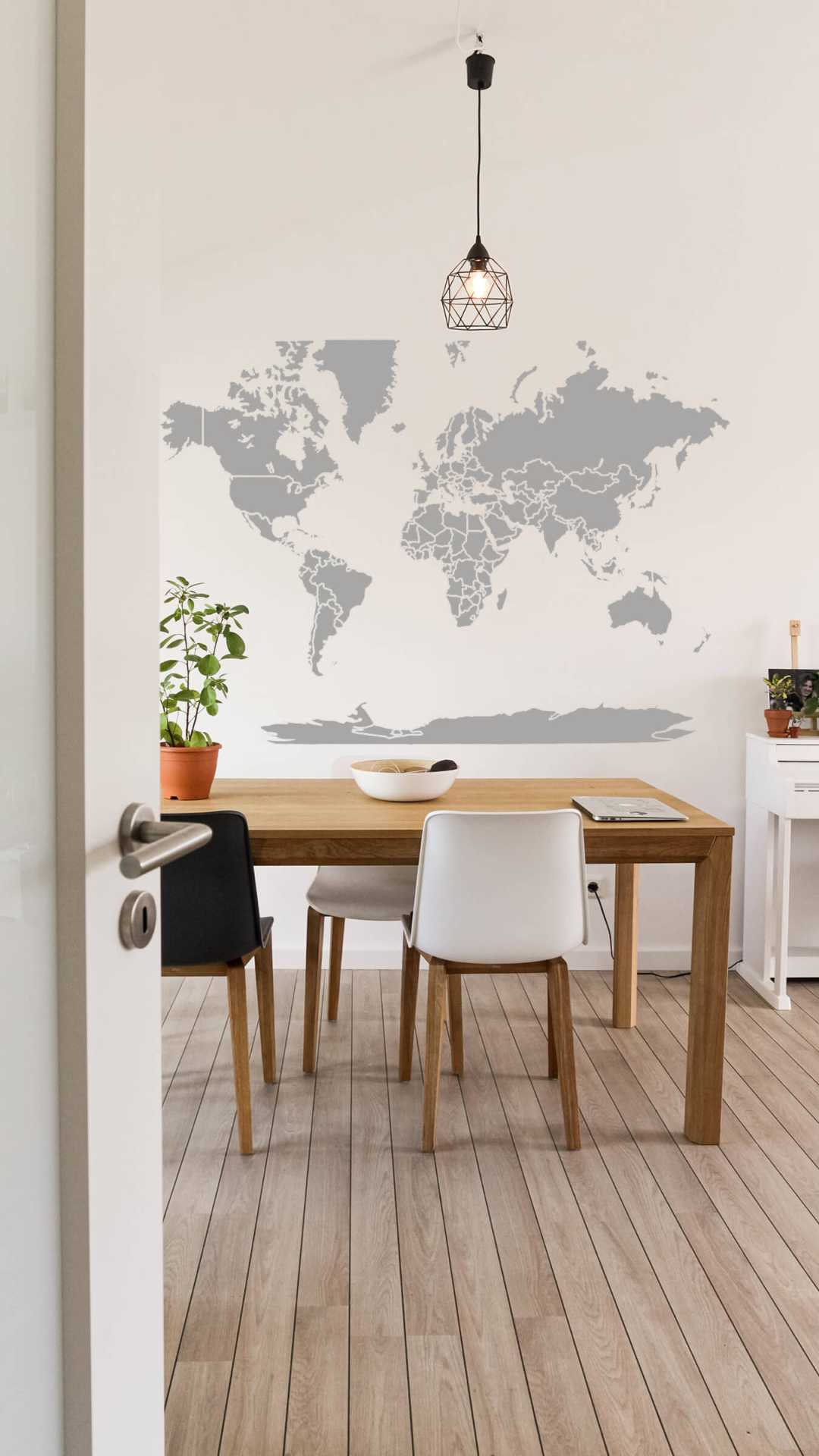 world map wallpaper