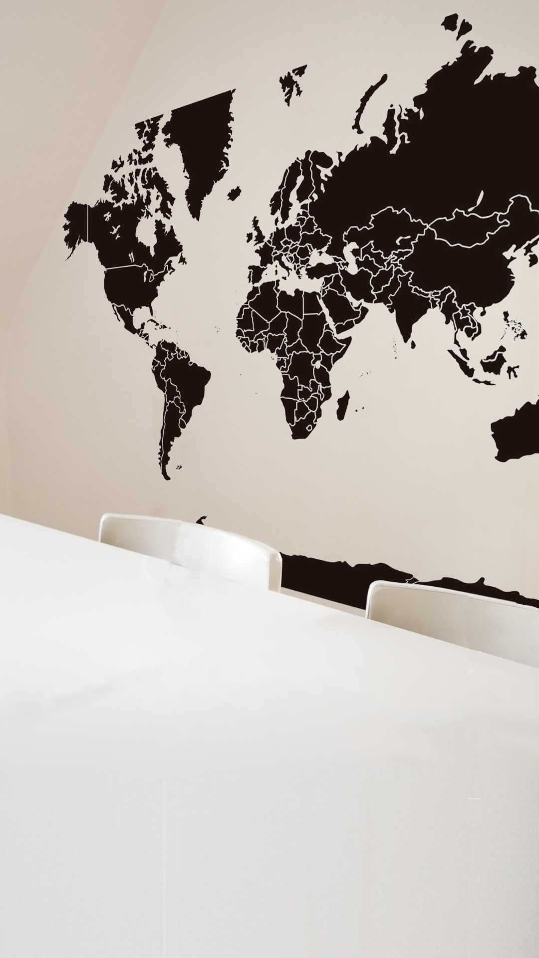world map wallpaper