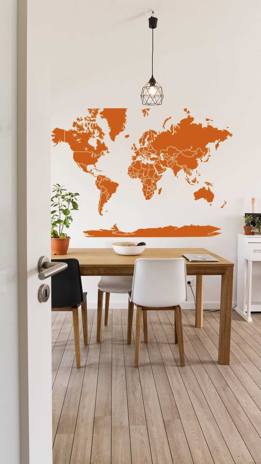 world map wallpaper
