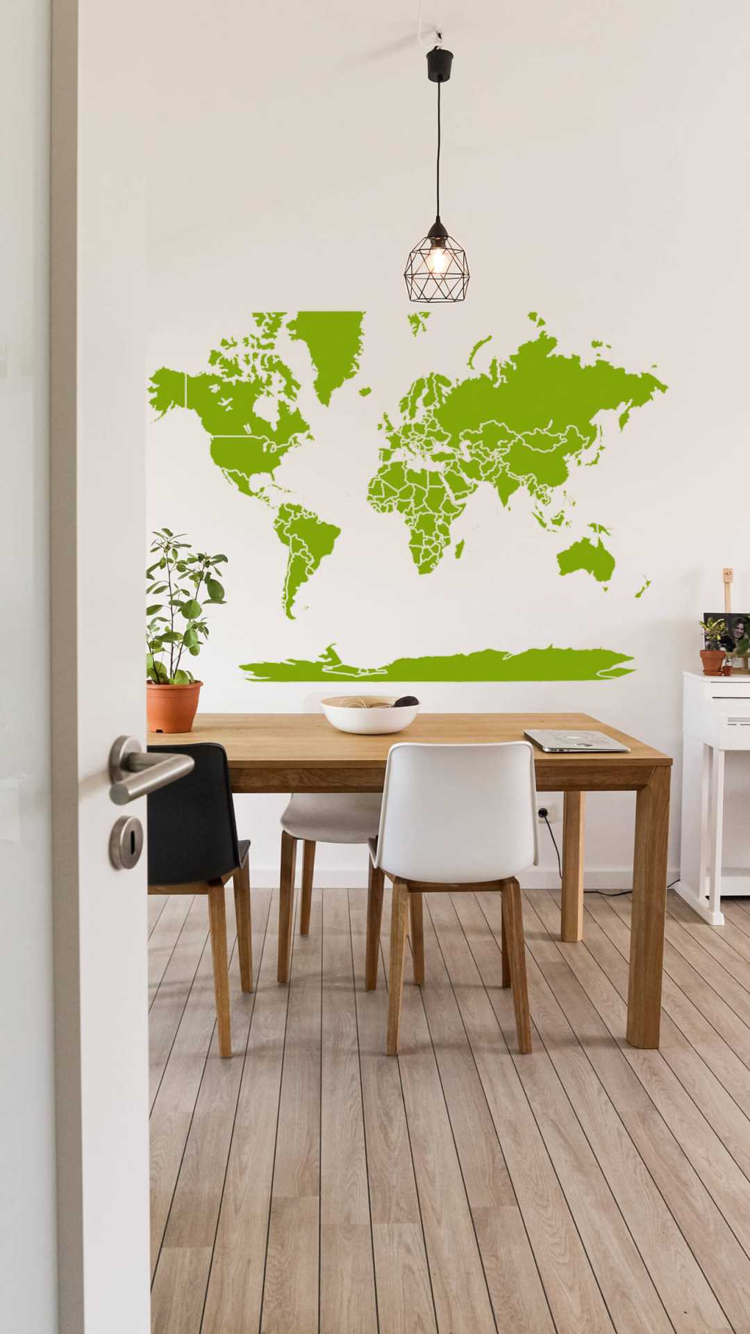 world map wallpaper