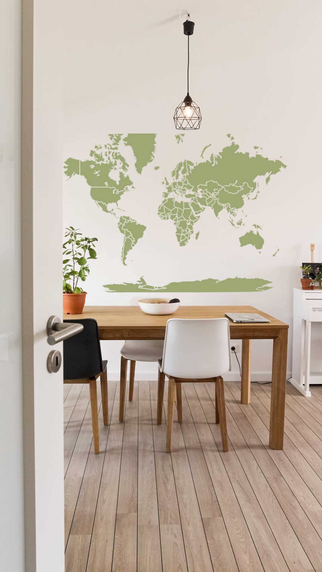 world map wallpaper