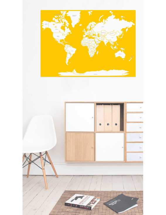 mapa poster decoracion regalo mapas decoracion casas pequenas