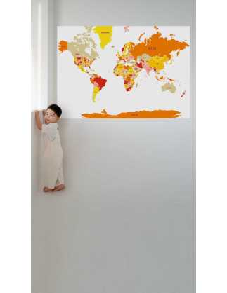 mapa decoracion juvenil colores 2