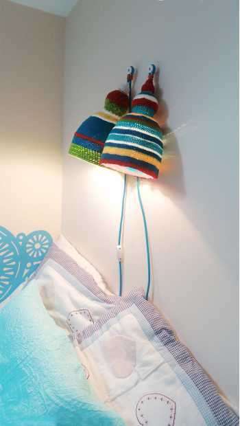 Personalized Crochet lamp