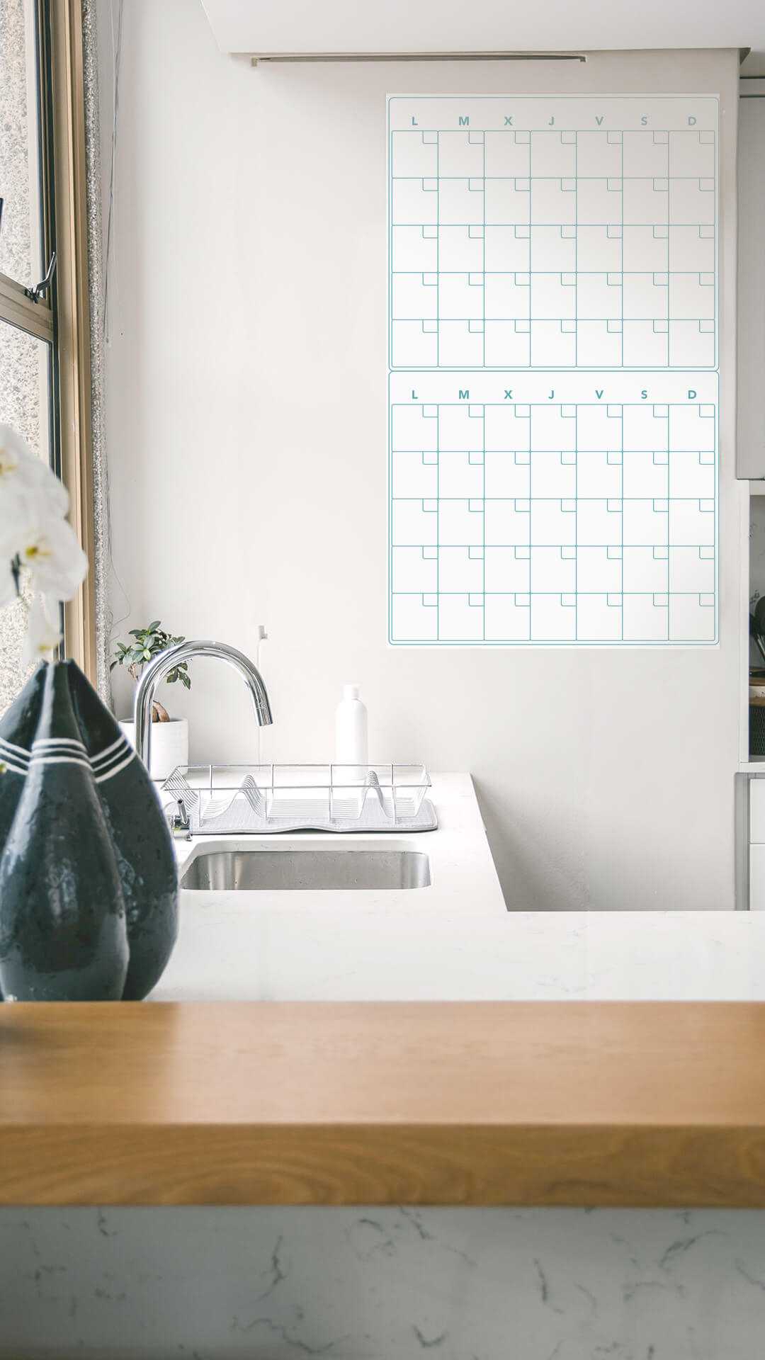 Pizarra Organización Familiar