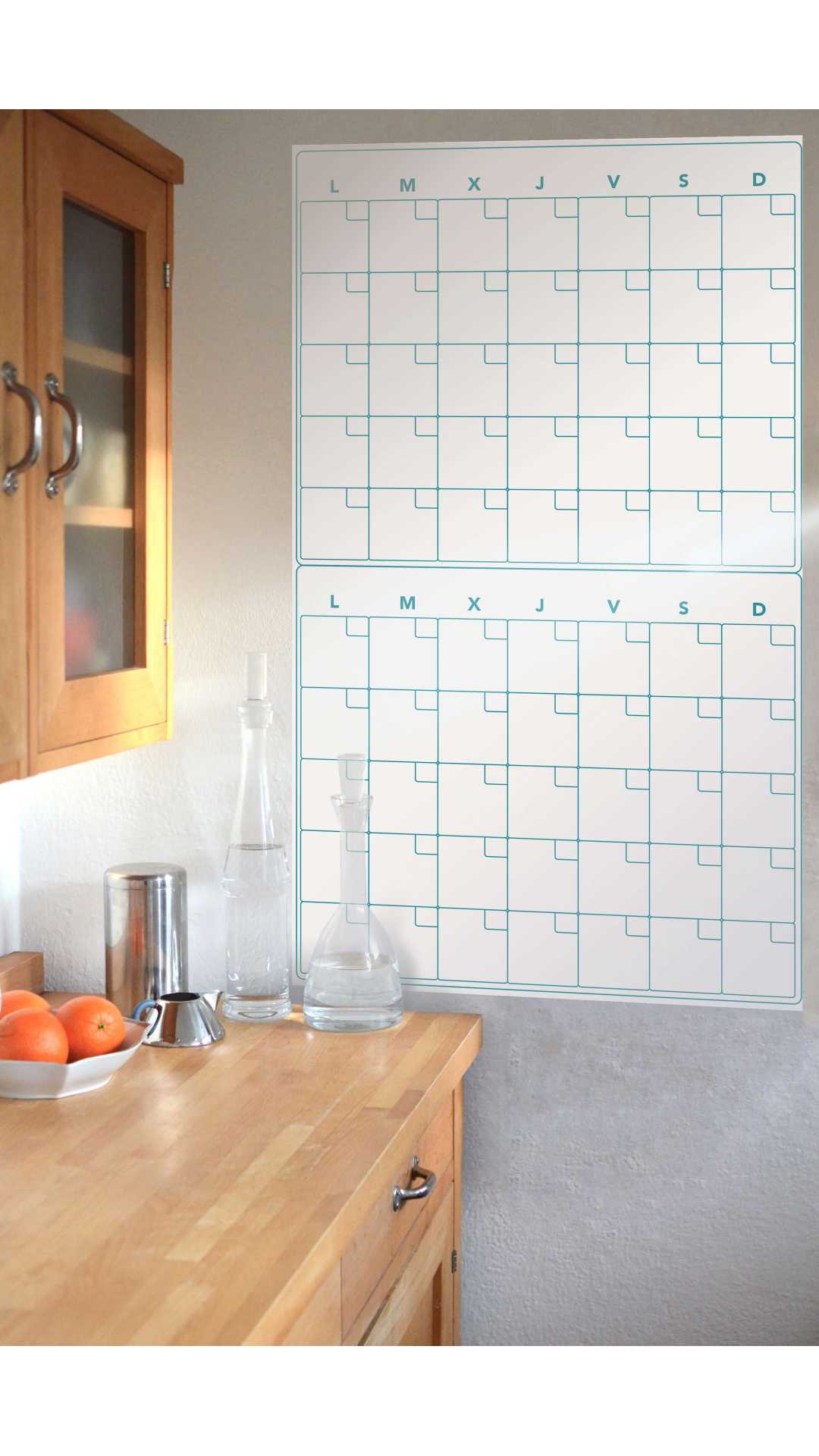 Pizarra Organización Familiar