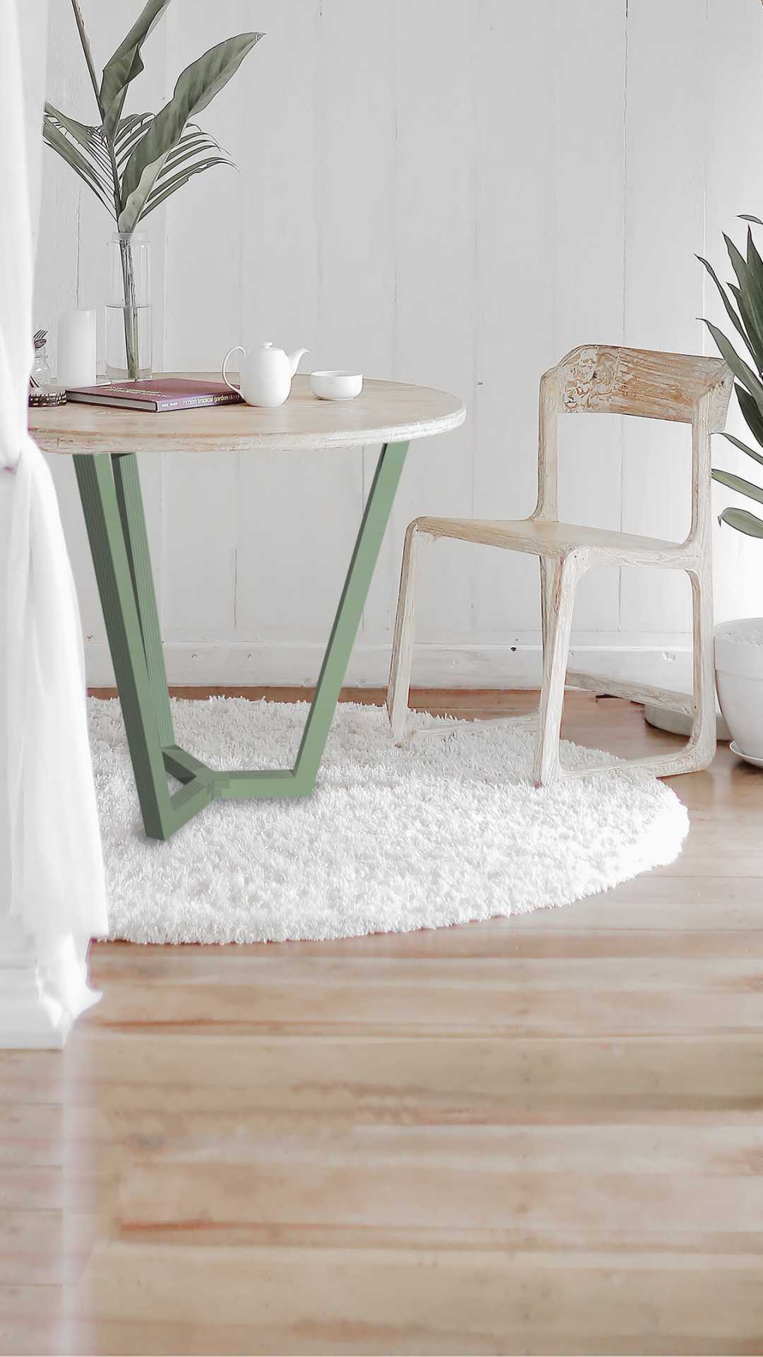 patas mesa comedor madera diy