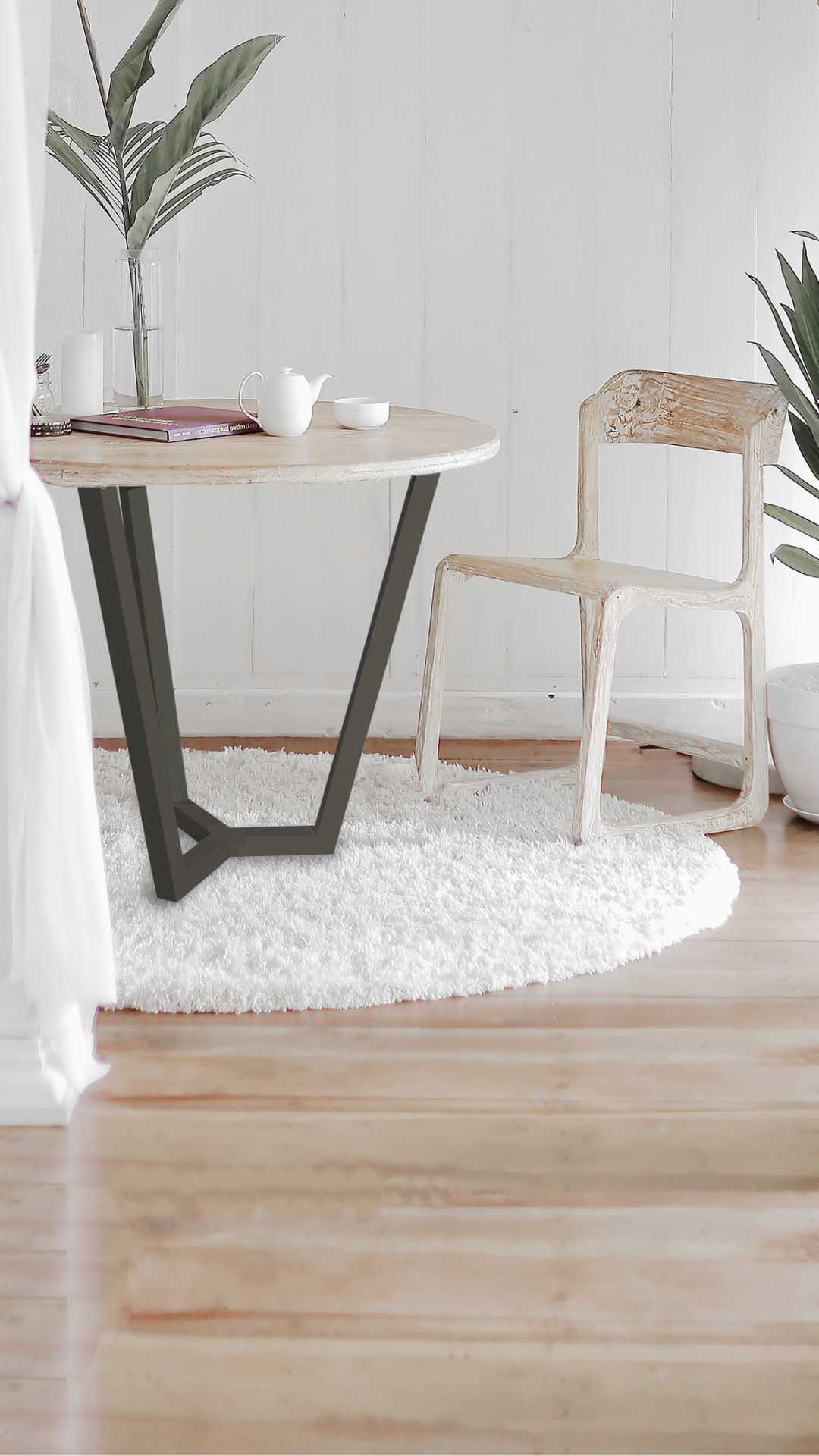 patas mesa comedor madera diy