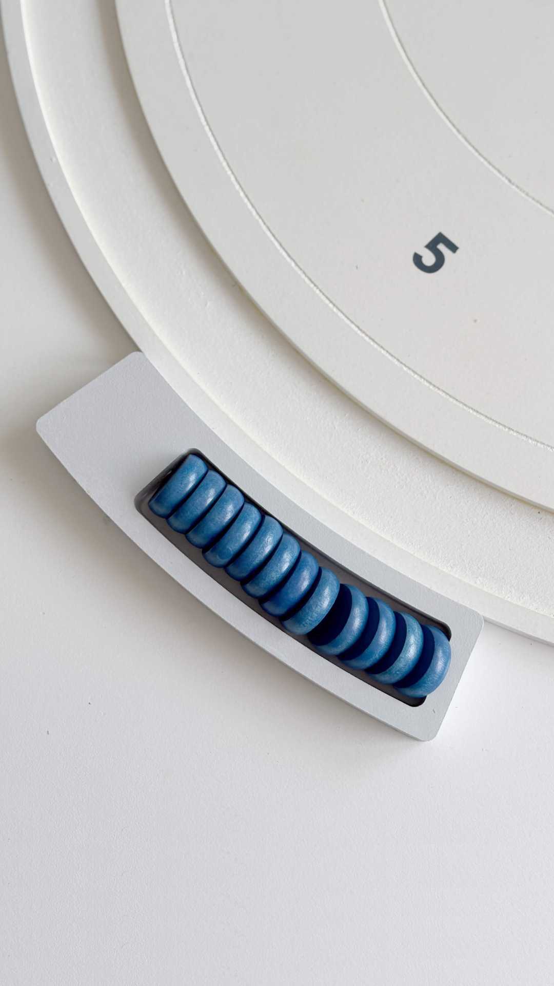 Crokinole Bandejas curvas para fichas