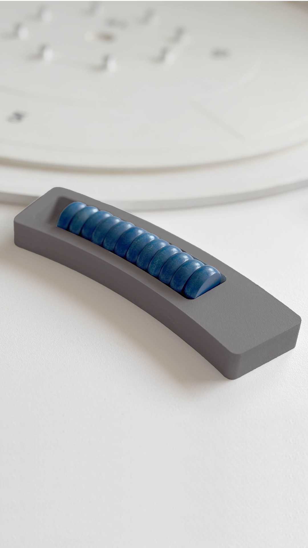 Crokinole Bandejas curvas para fichas