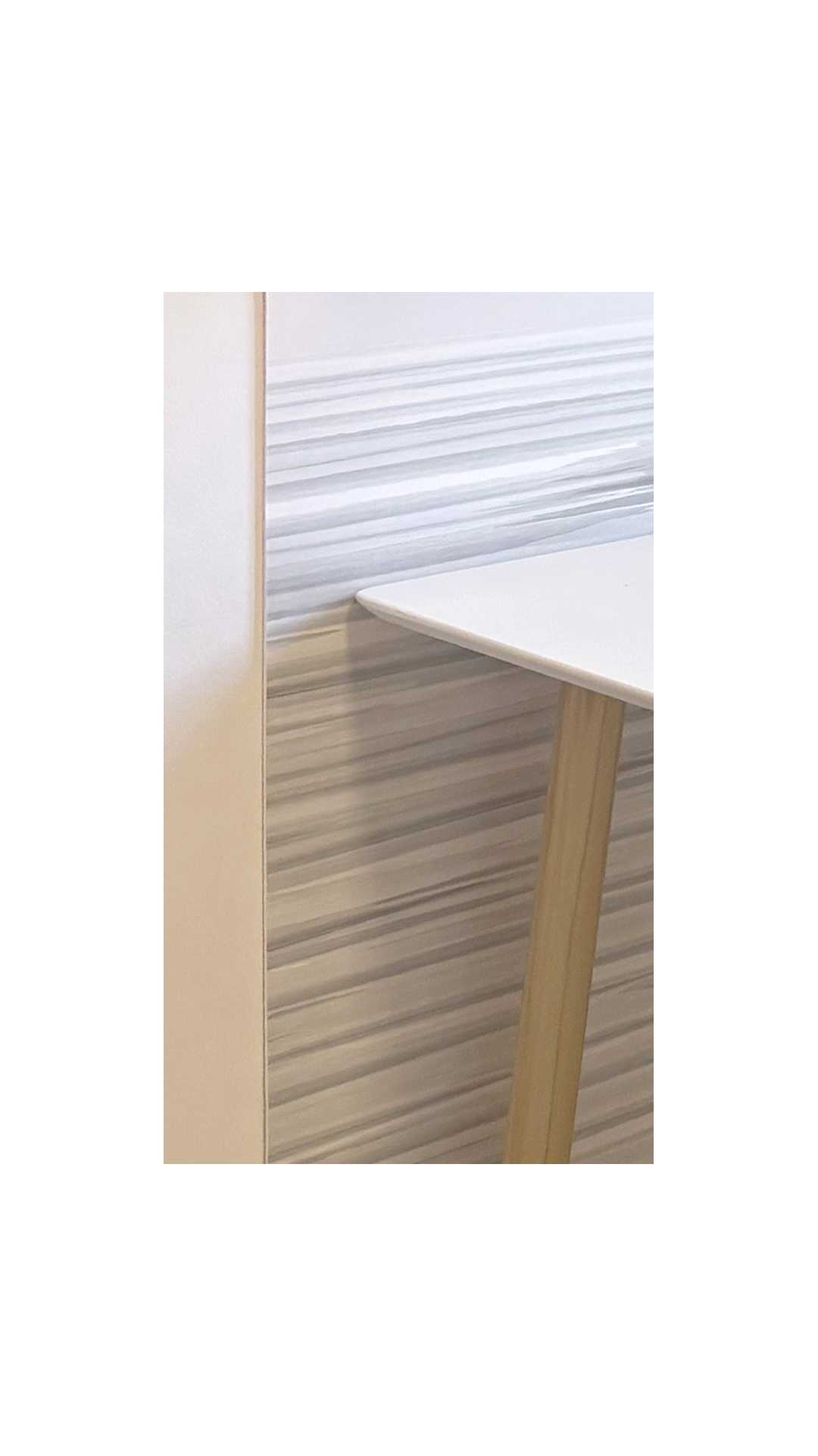 wainscot desk wall protector