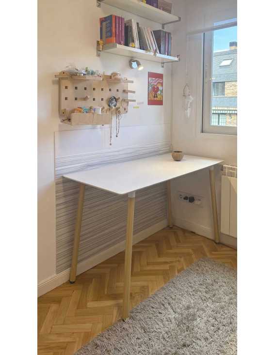 wainscot desk wall protector