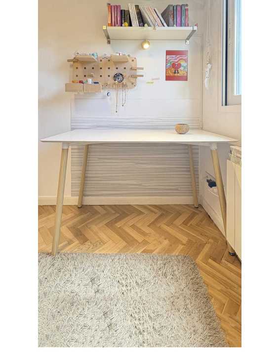 wainscot desk wall protector