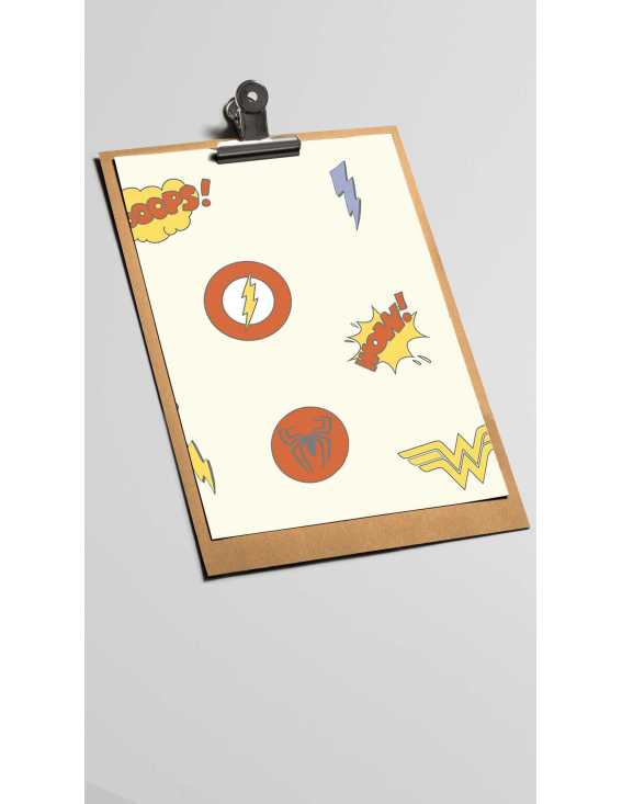 papel pintado comic y superheroes