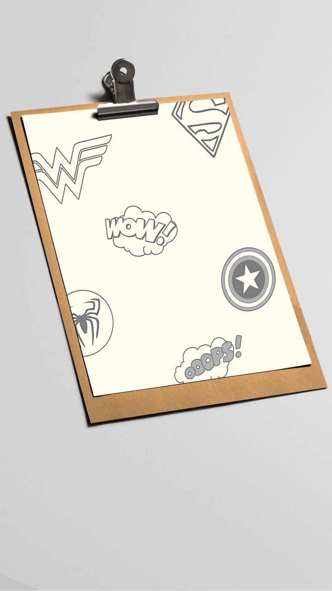papel pintado comic y superheroes