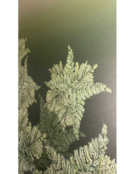 papel pintado bosque frondoso