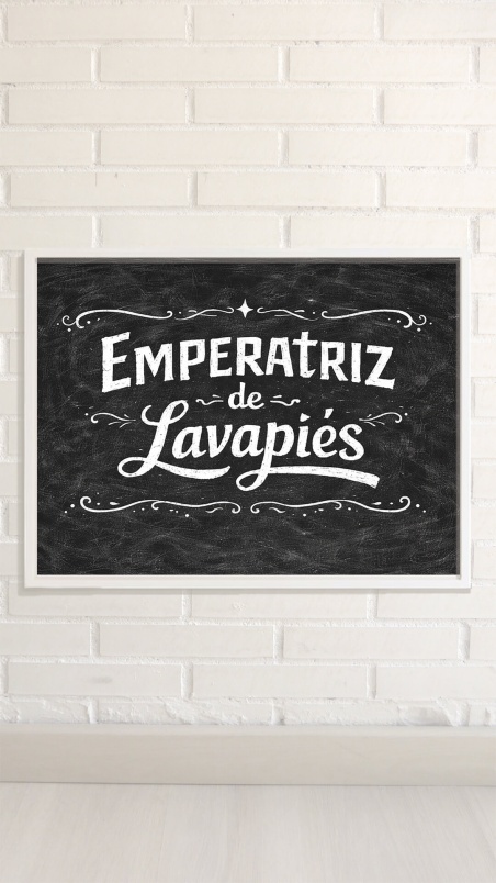 Lámina Emperatriz de Lavapiés | Decoración madrileña