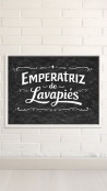 Lámina Emperatriz de Lavapiés | Decoración madrileña