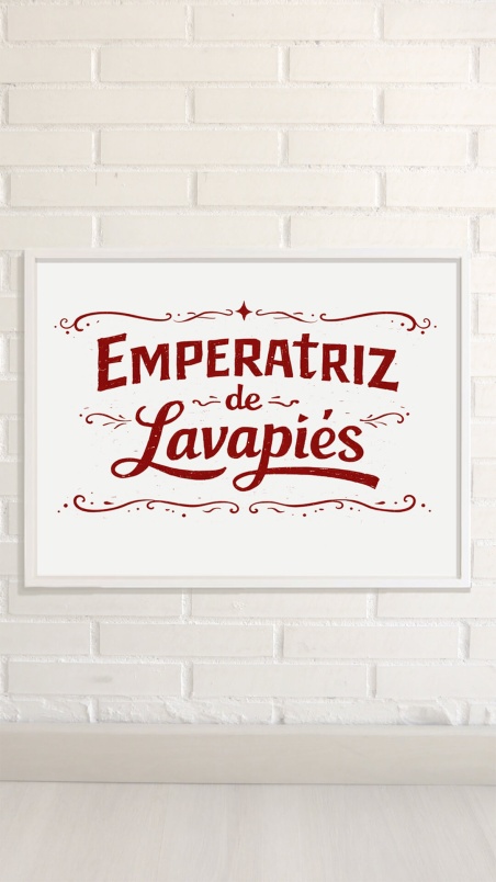 Lámina Emperatriz de Lavapiés | Decoración madrileña