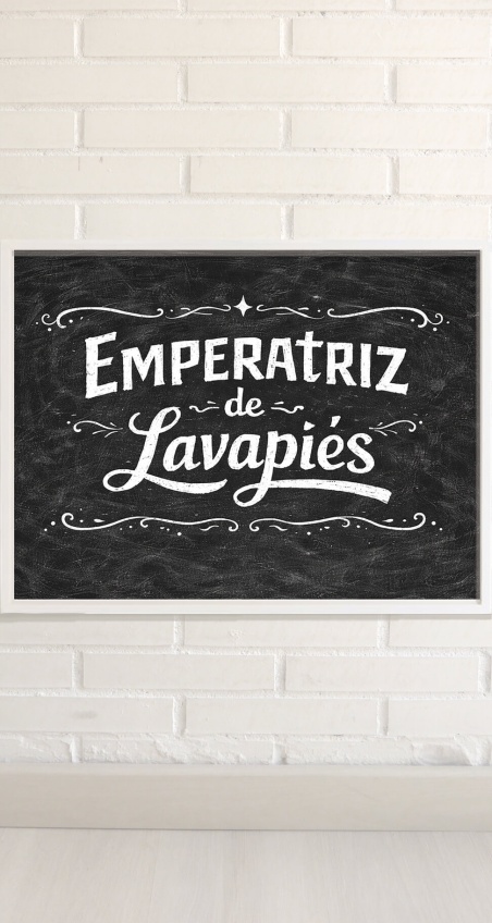 Lámina Emperatriz de Lavapiés | Decoración madrileña