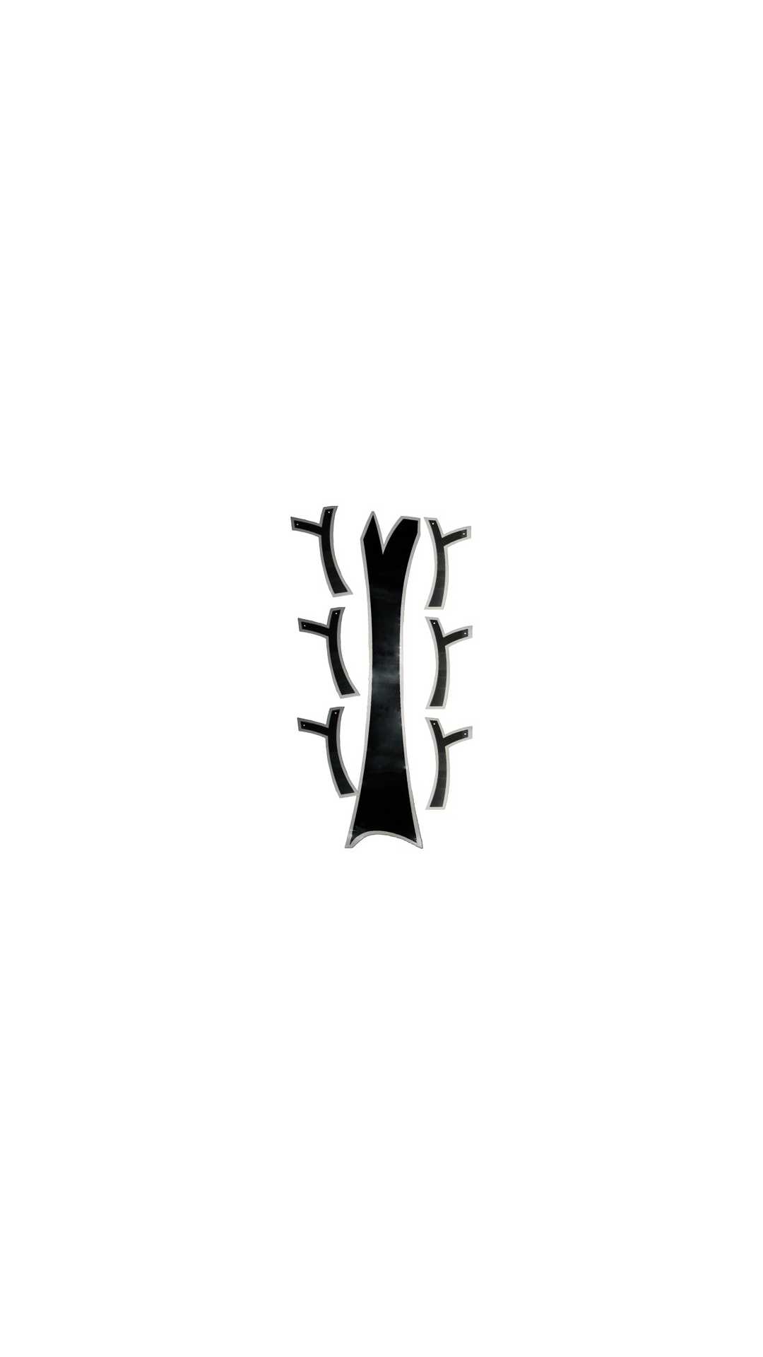 hanger tree decal