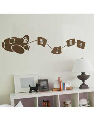 personalized plane decal 2