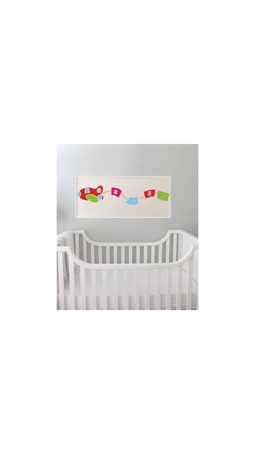 Personalized  Wall Art Plane