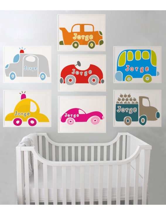 Personalized  Wall Art Car