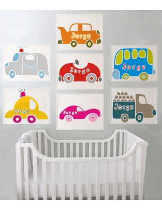 personalized  truck for kids print 2