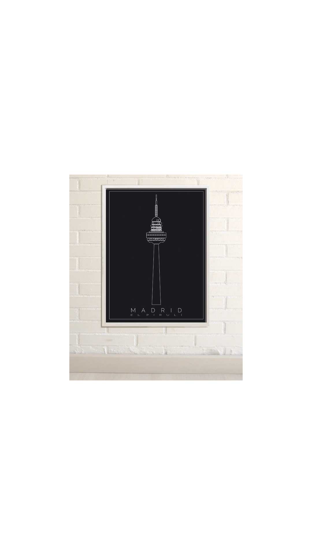 laminas de Madrid el pirulí