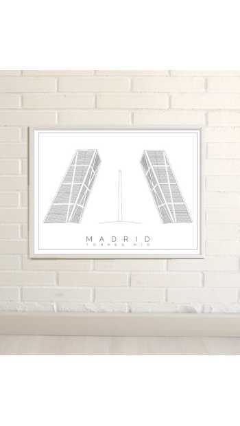 Madrid Prints KIO Towers