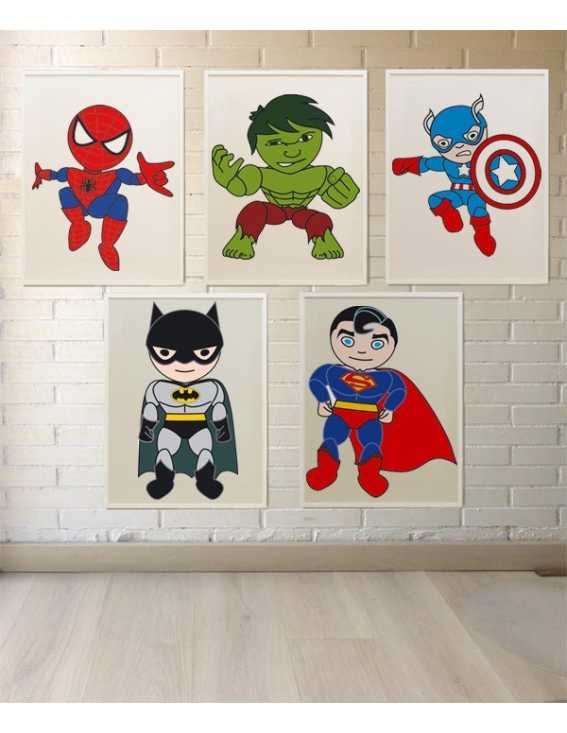 Lámina Superheroe batman