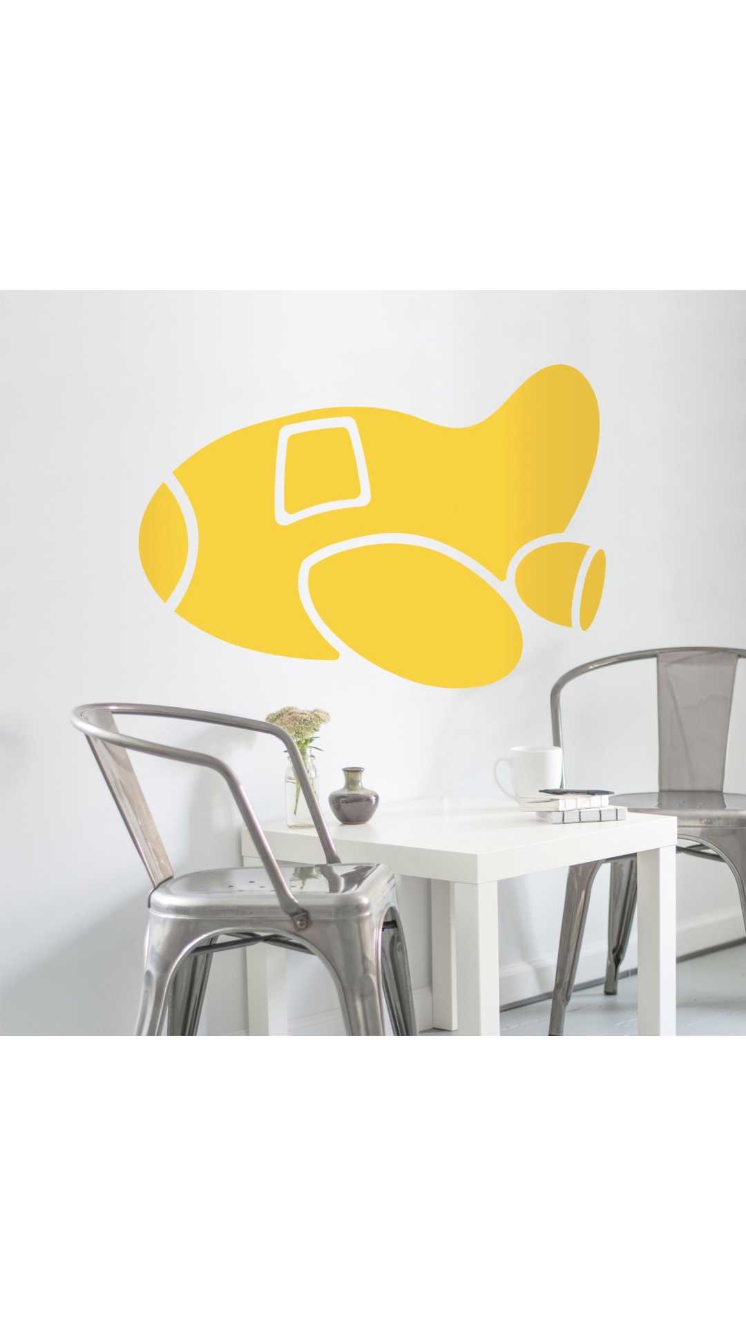 personalized plane decal