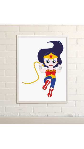 Wonder woman Ilustracion Superheroinas