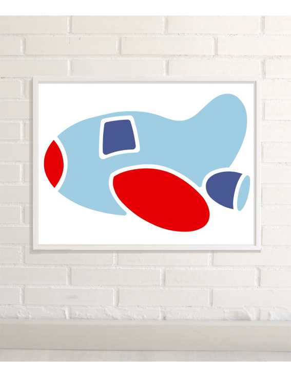 Personalized  Wall Art Plane