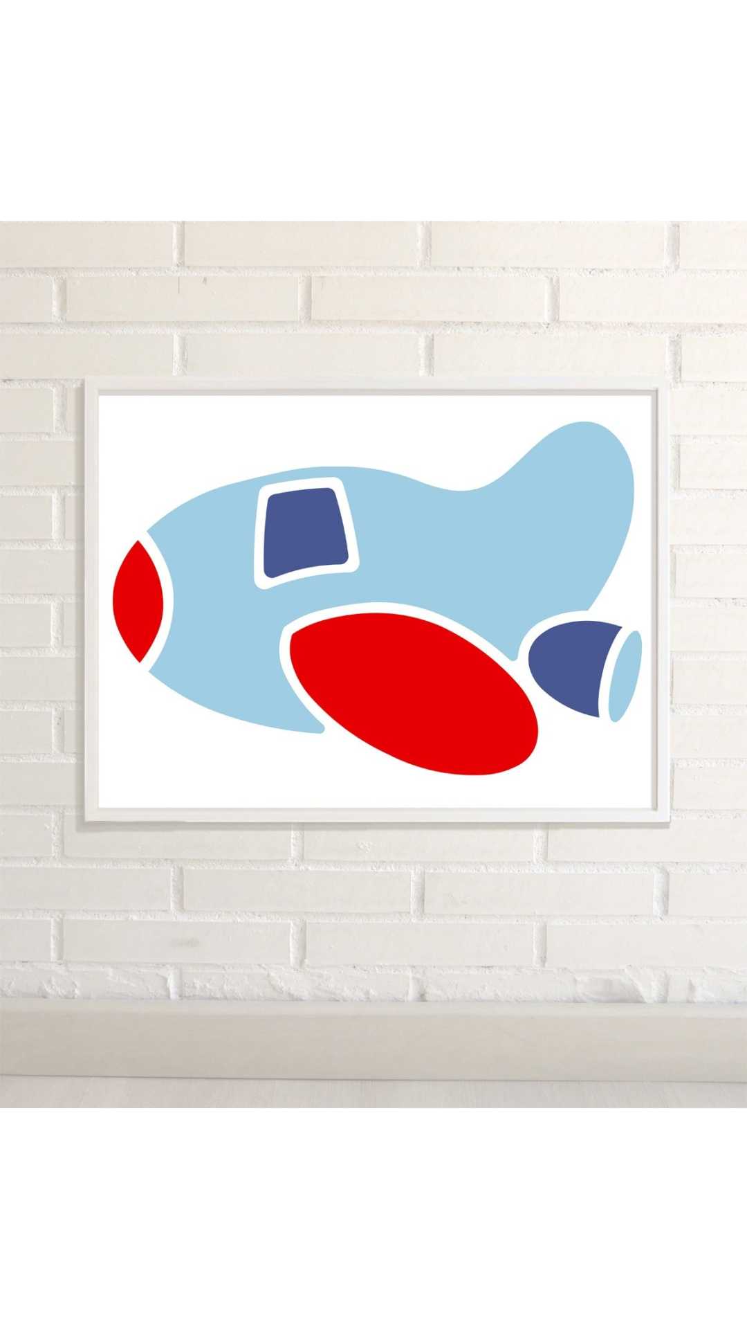 Ilustración Avión personalizado