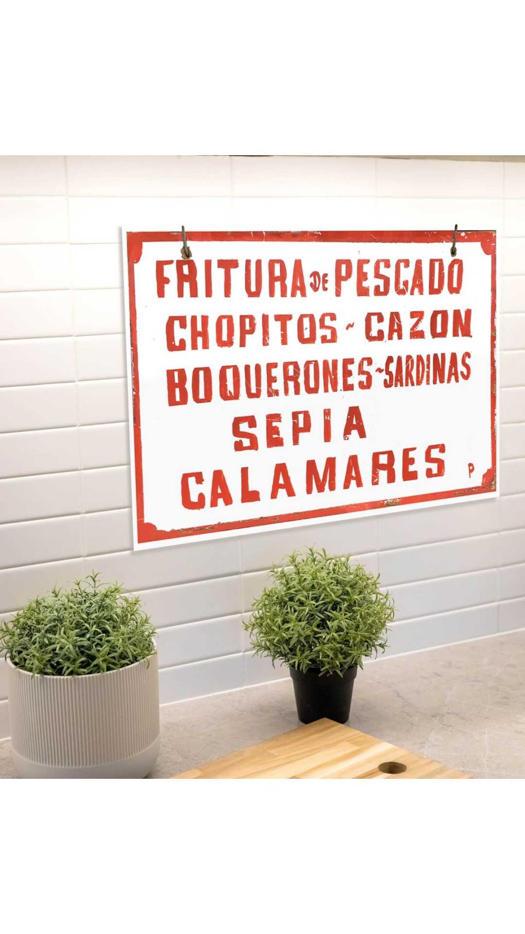 Decoracion cocina Cañí