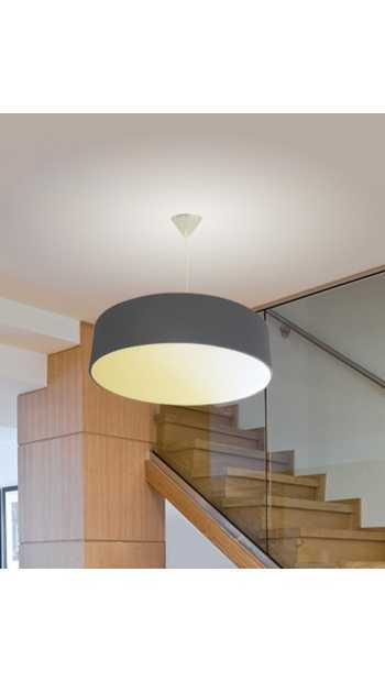 ceiling linen lamp