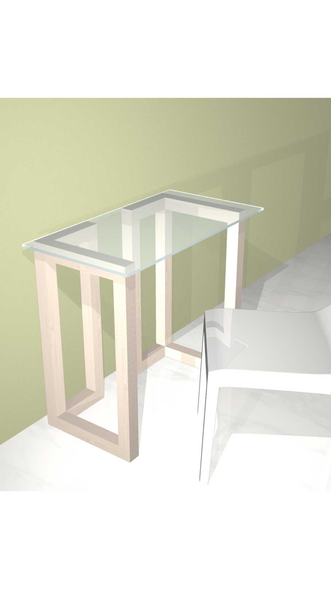 patas escritorio madera