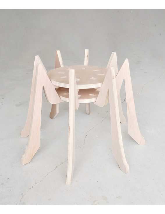 mesita auxiliar spider