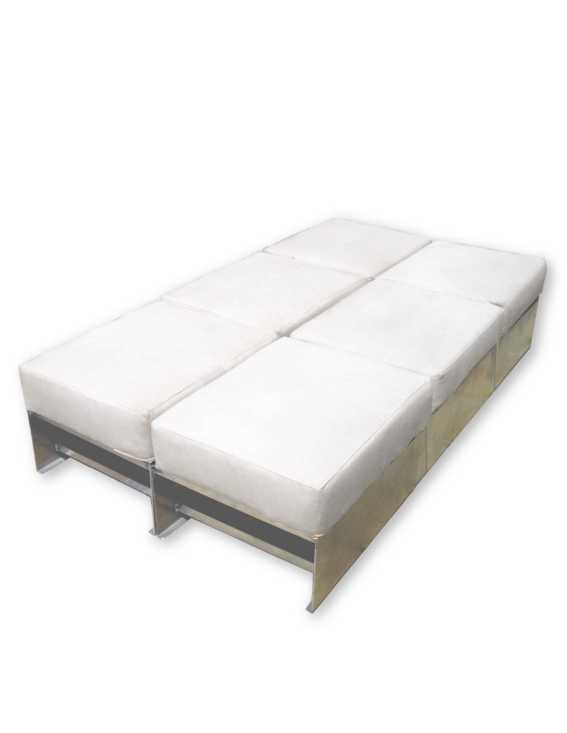 tumbona diseño jardín pequeño