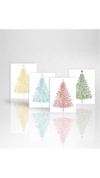 Christmas tree print