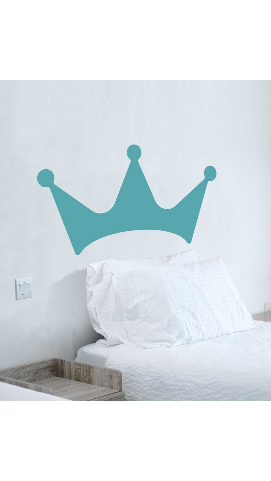 Sticker Corona Rey grande