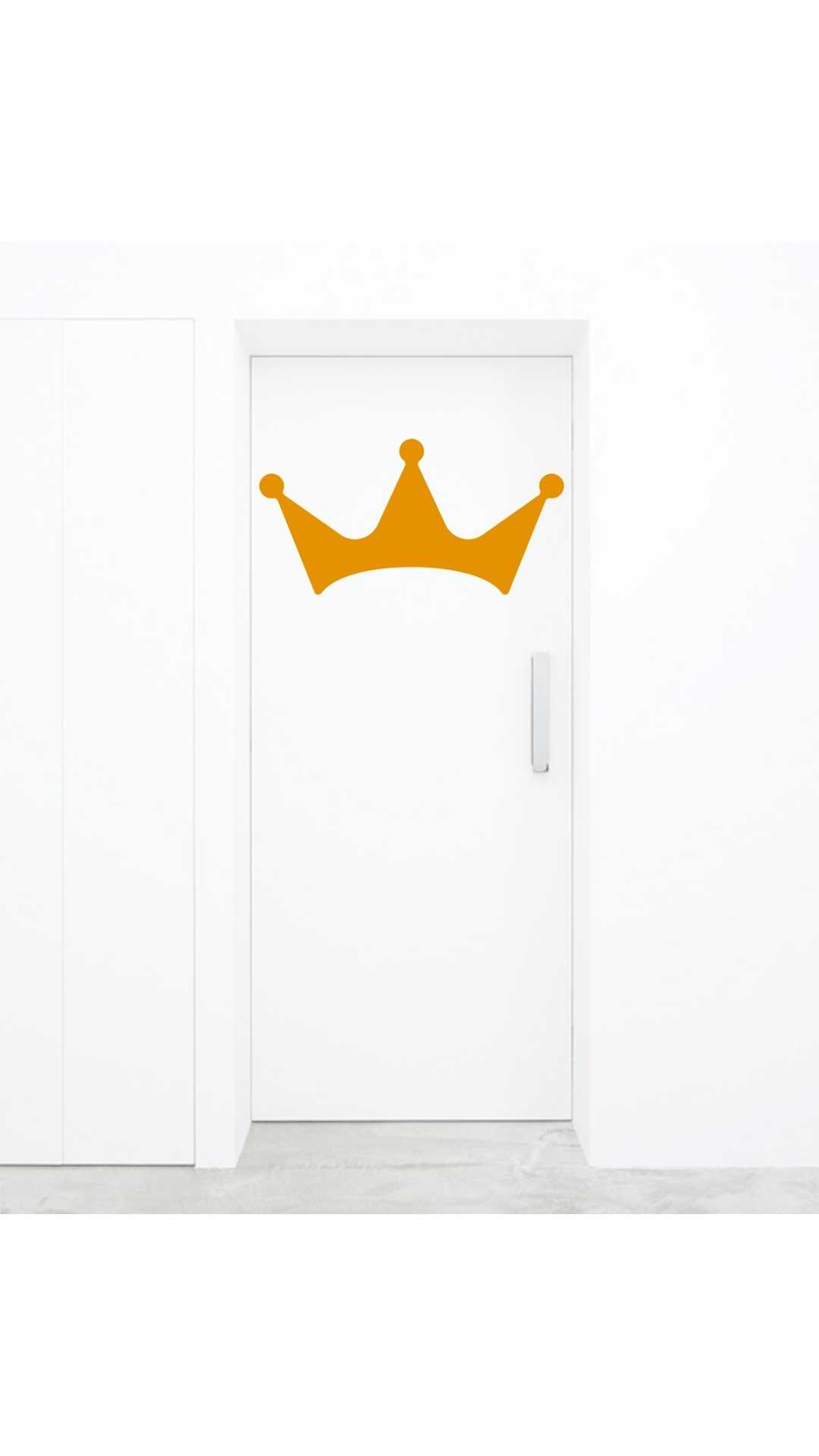 King Crown sticker small